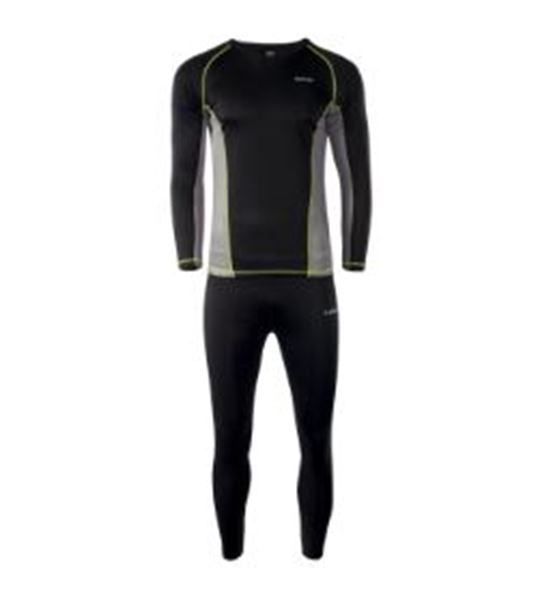 Picture of KAMO MENS THERMAL SET BLACK